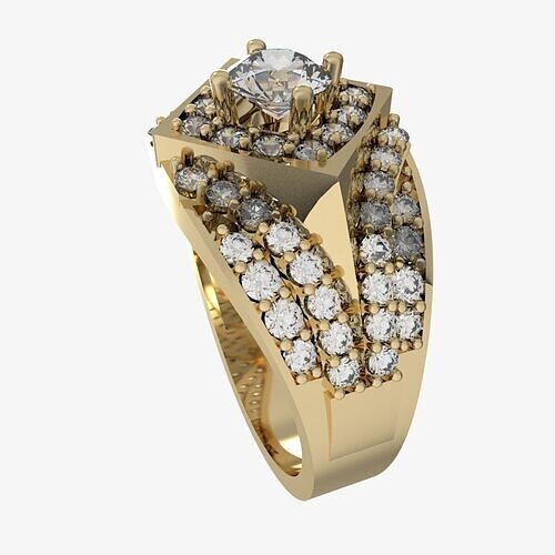 Men Ring 312 3D print model