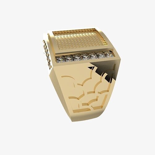 Men Ring 313 3D print model