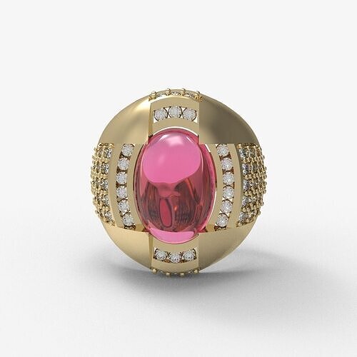 Men Ring 314 3D print model