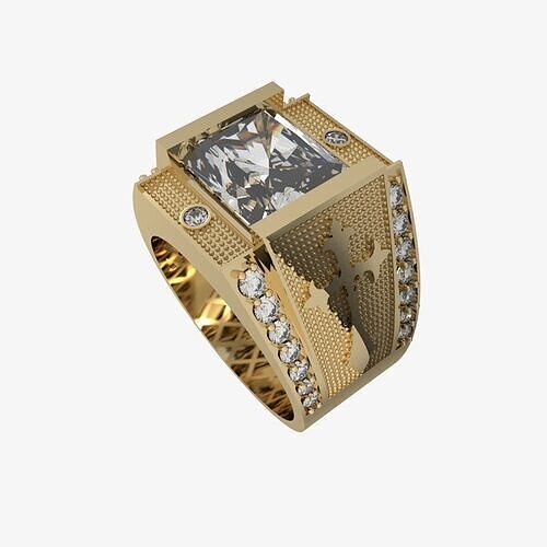 Men Ring 315 3D print model