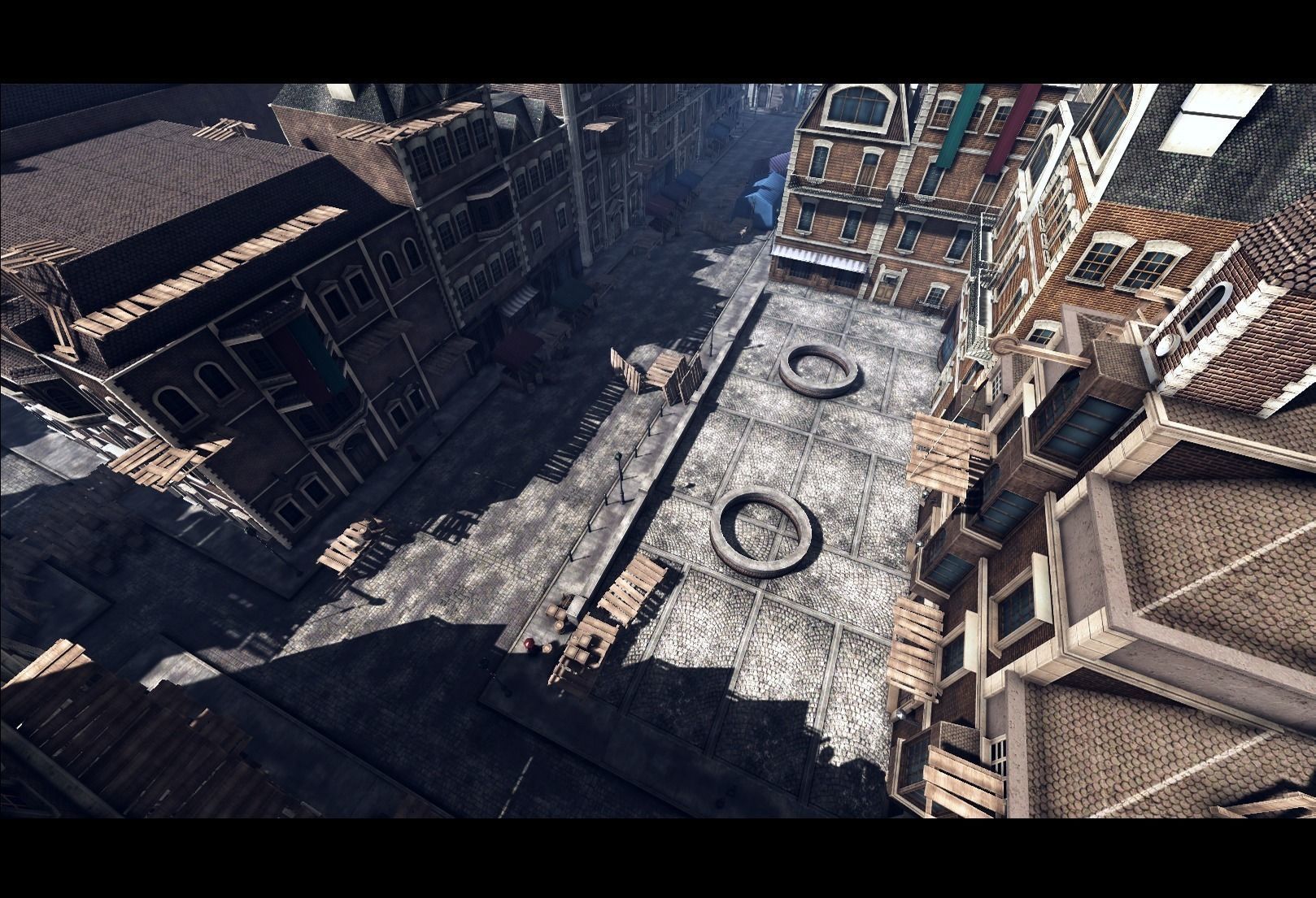 Town Construction Pack Low-poly 3D model_1