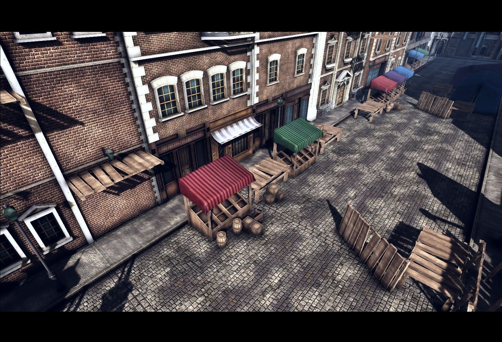 Town Construction Pack Low-poly 3D model_2