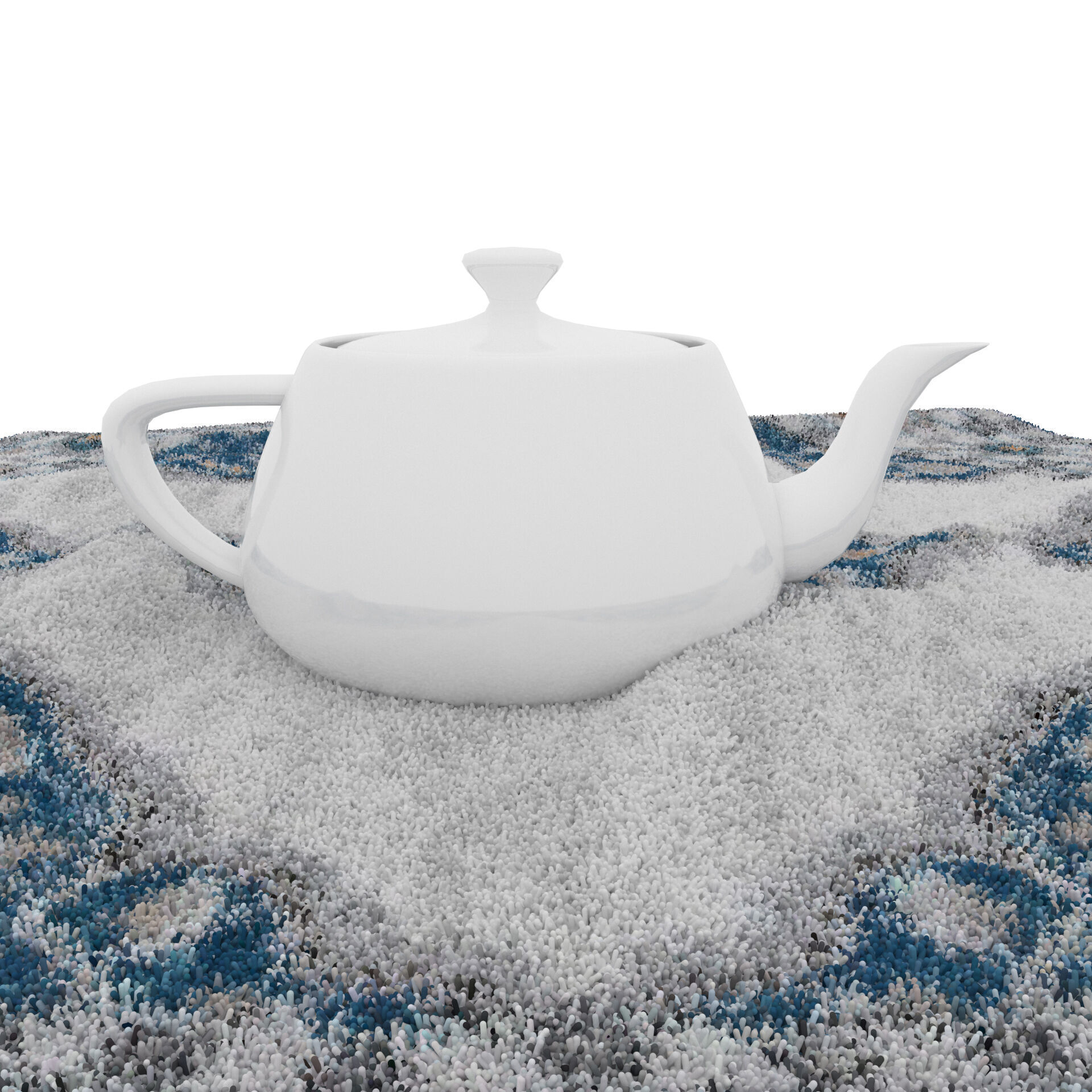 Rugs No 1033 Low-poly 3D model_8