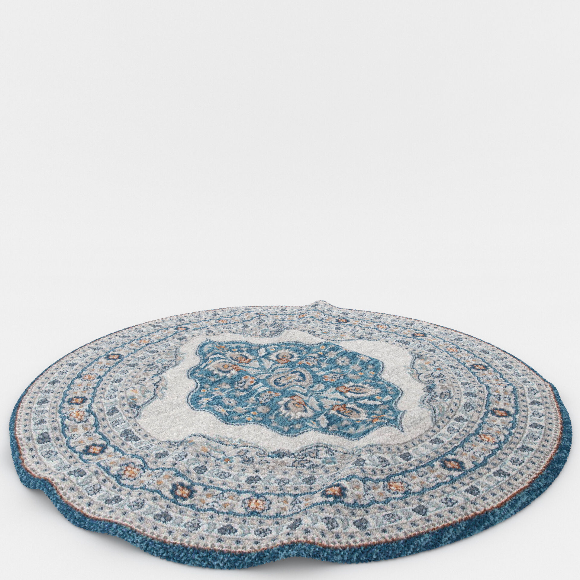 Rugs No 1033 Low-poly 3D model_7