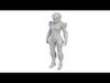Robot figurine 3D model_1