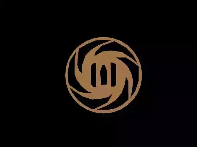 tsuba m logo Free low-poly 3D model