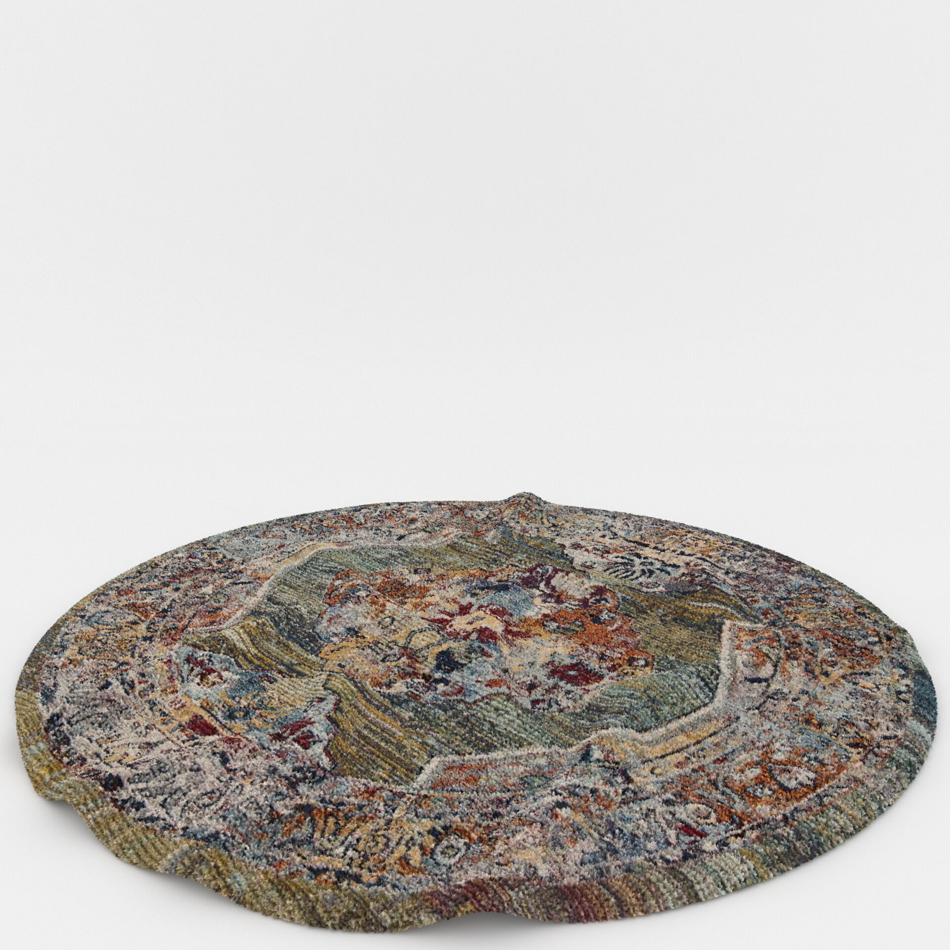 Rugs No 1034 Low-poly 3D model_5