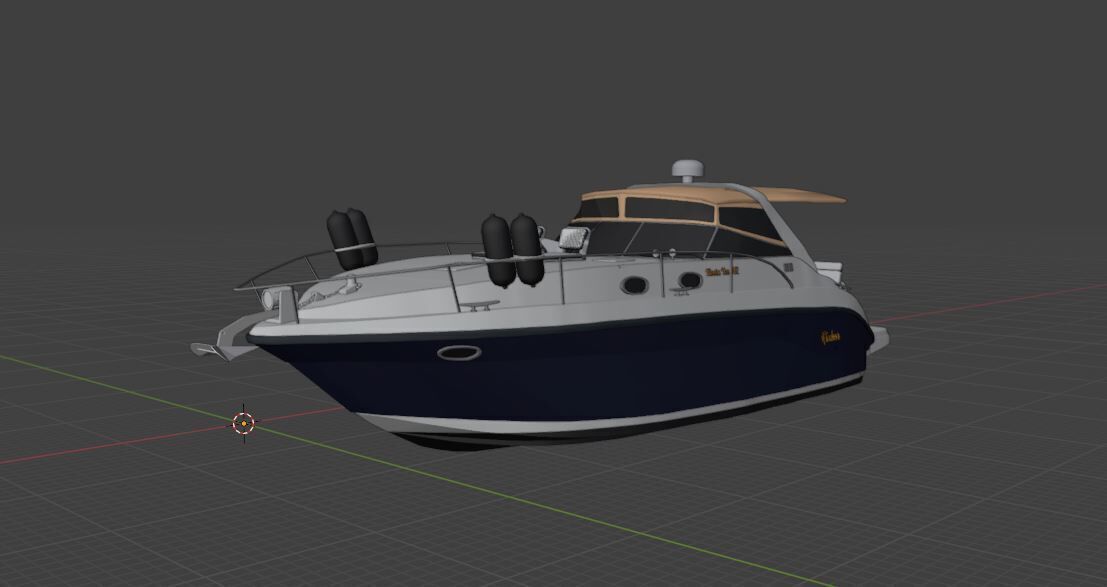 Rinker Fiesta Vee 342 yacht 3D model_6