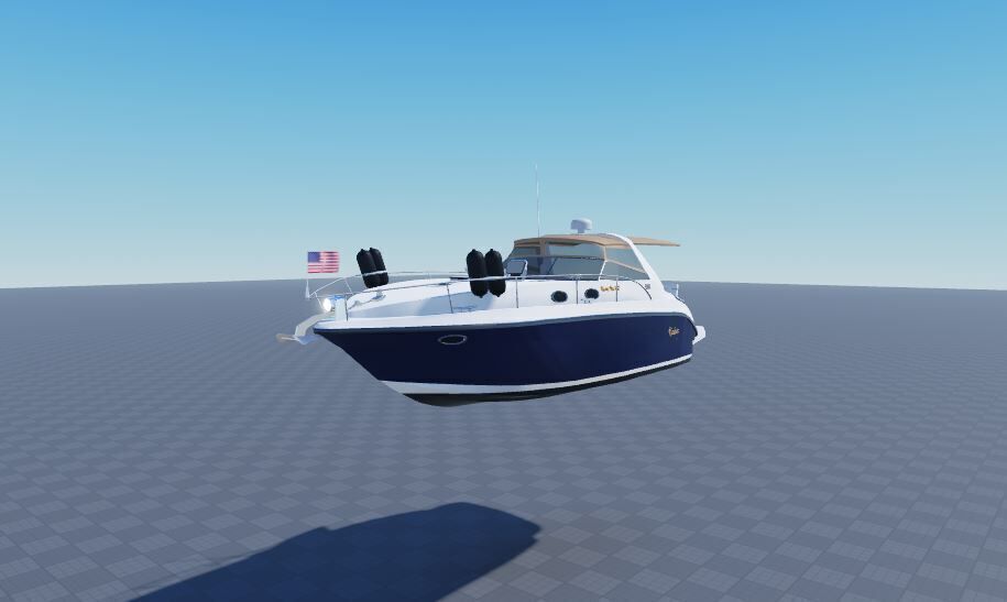 Rinker Fiesta Vee 342 yacht 3D model_7