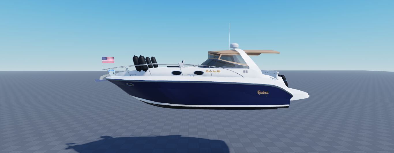 Rinker Fiesta Vee 342 yacht 3D model_5