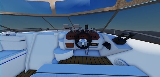 Rinker Fiesta Vee 342 yacht 3D model