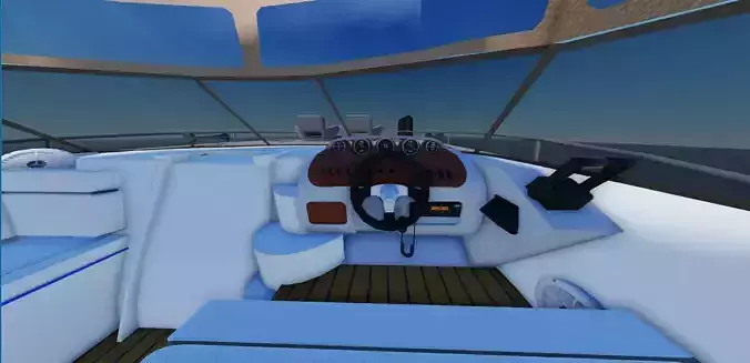Rinker Fiesta Vee 342 yacht 3D model
