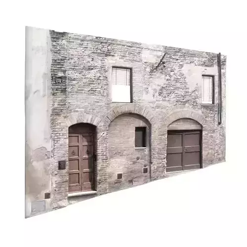 3D Scanned Italian Facade 003