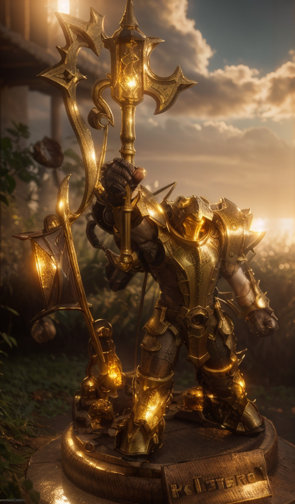 Convert your World of Warcraft character into 3D printable model 3D print model_6