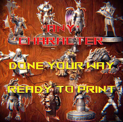 Convert your World of Warcraft character into 3D printable model 3D print model