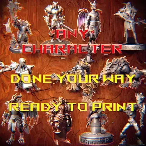 Convert your World of Warcraft character into 3D printable model 3D print model Convert your World of Warcraft character into 3D printable model 3D print model