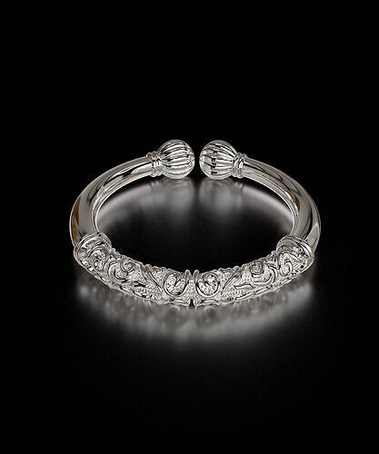 Cloud pattern bracelet 3D print model