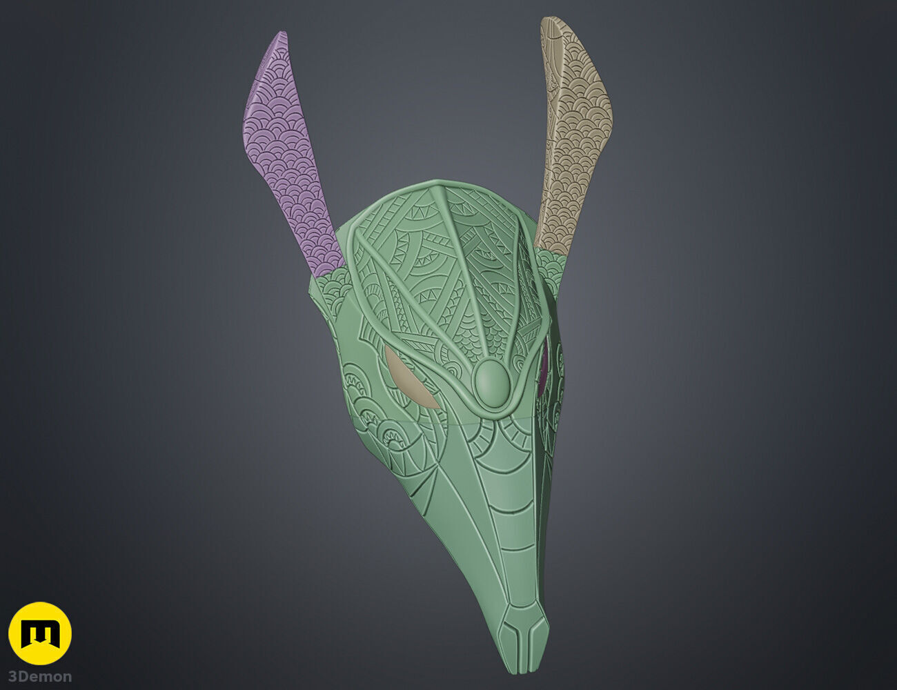 Seth Guard Helmet 3D print model_4