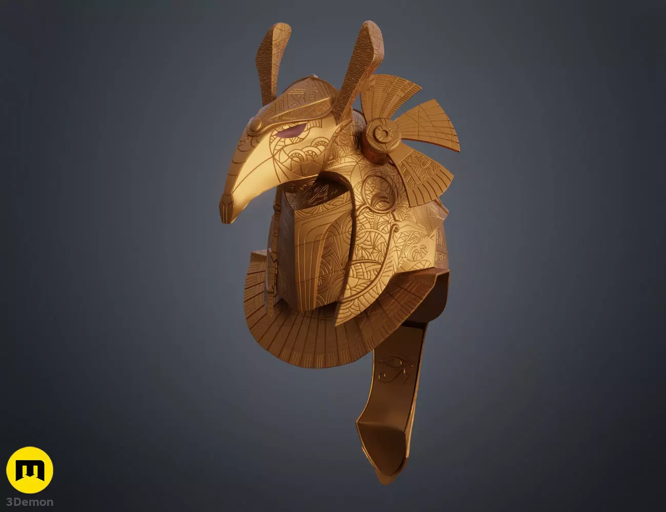 Seth Guard Helmet 3D print model_0