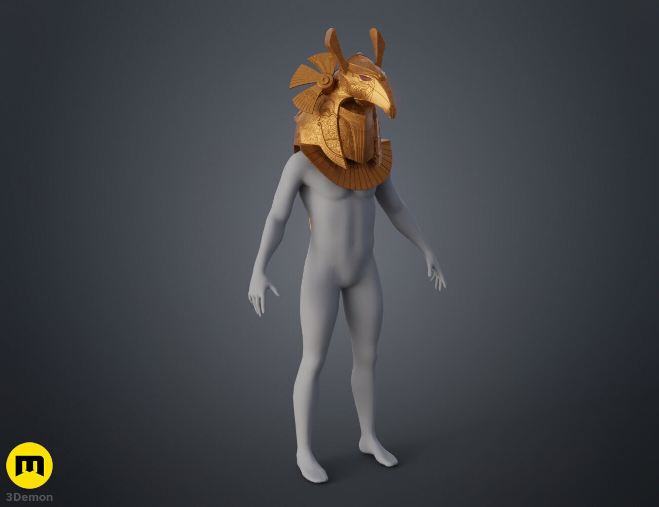 Seth Guard Helmet 3D print model_6