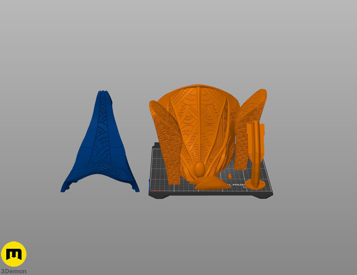 Seth Guard Helmet 3D print model_5