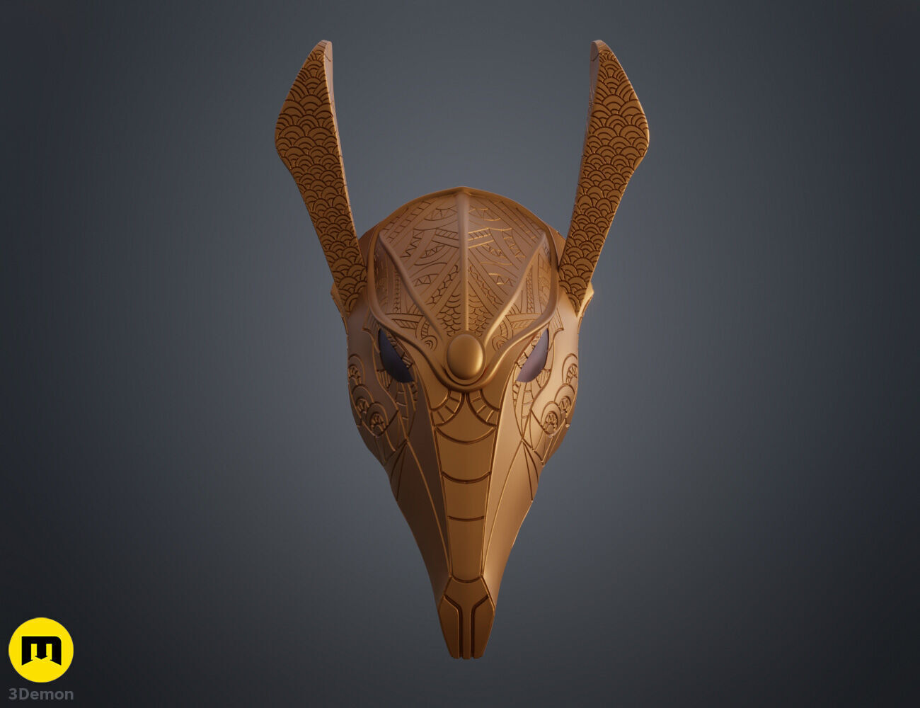 Seth Guard Helmet 3D print model_2