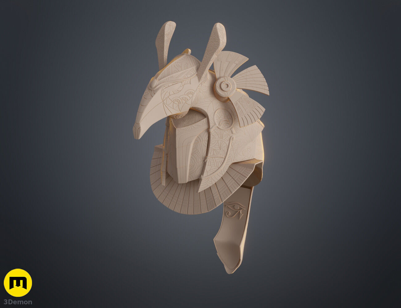 Seth Guard Helmet 3D print model_9