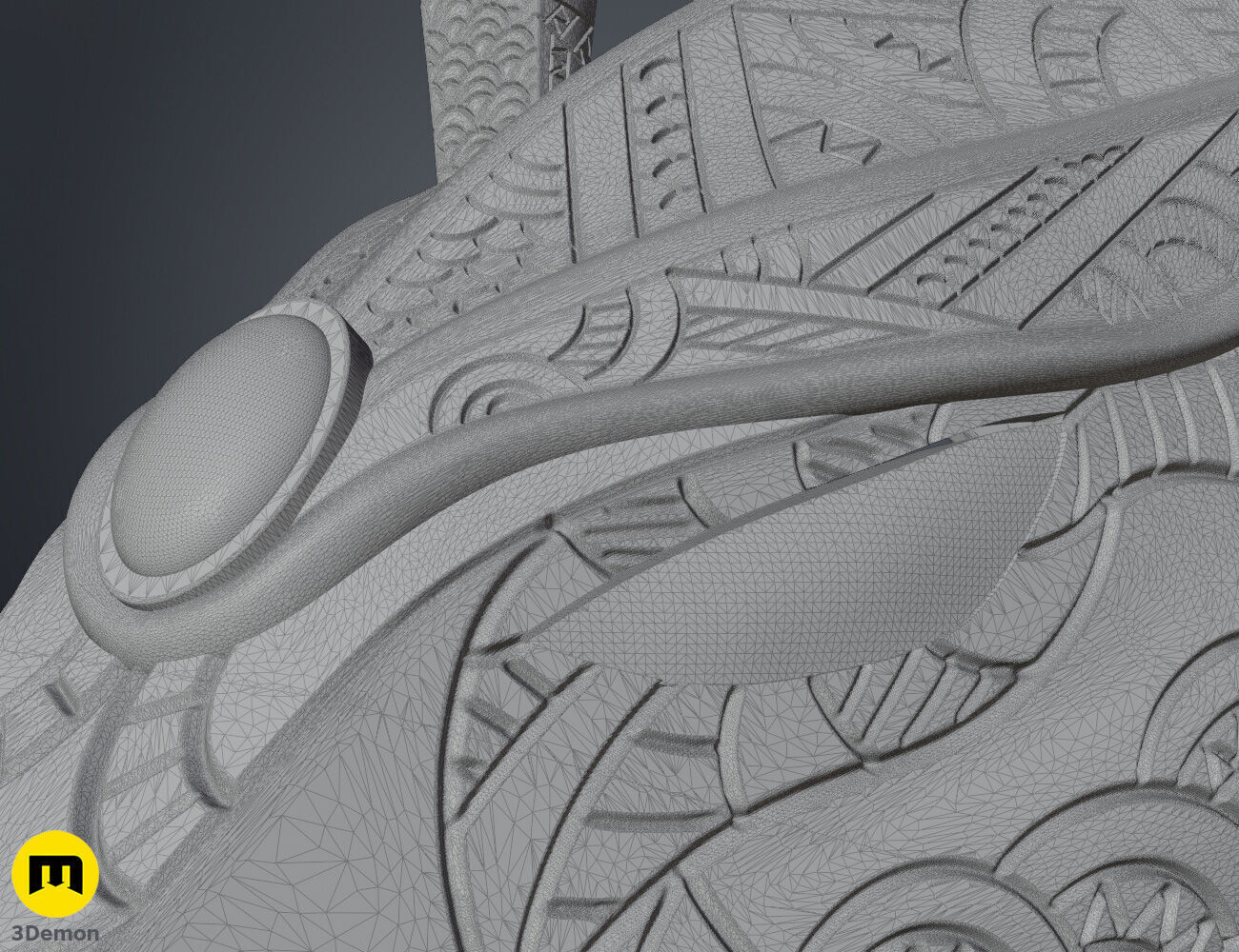 Seth Guard Helmet 3D print model_14