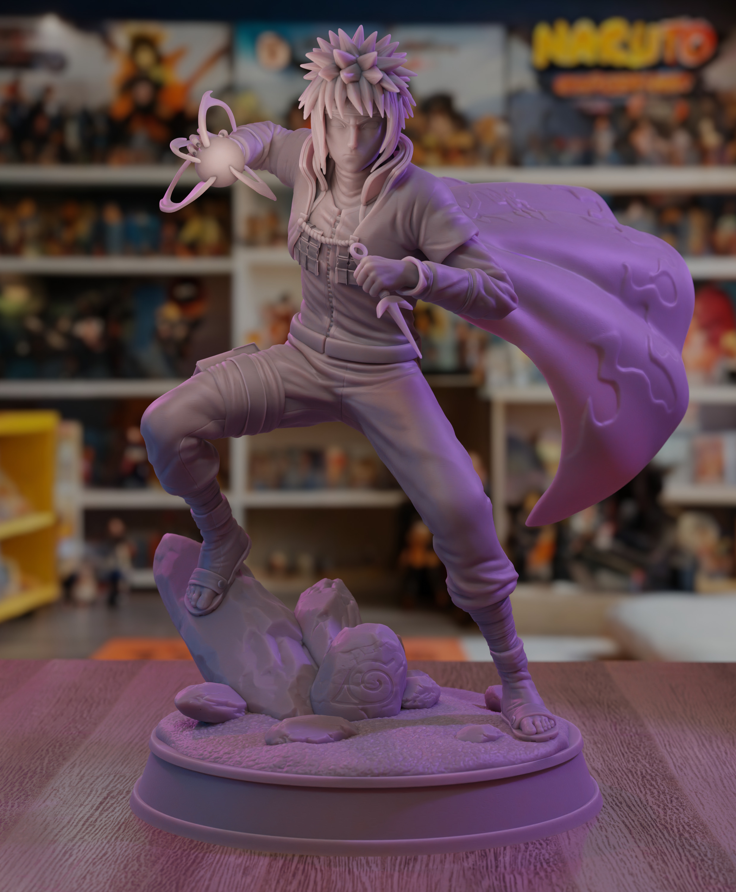 Minato from Naruto 3D print model_6