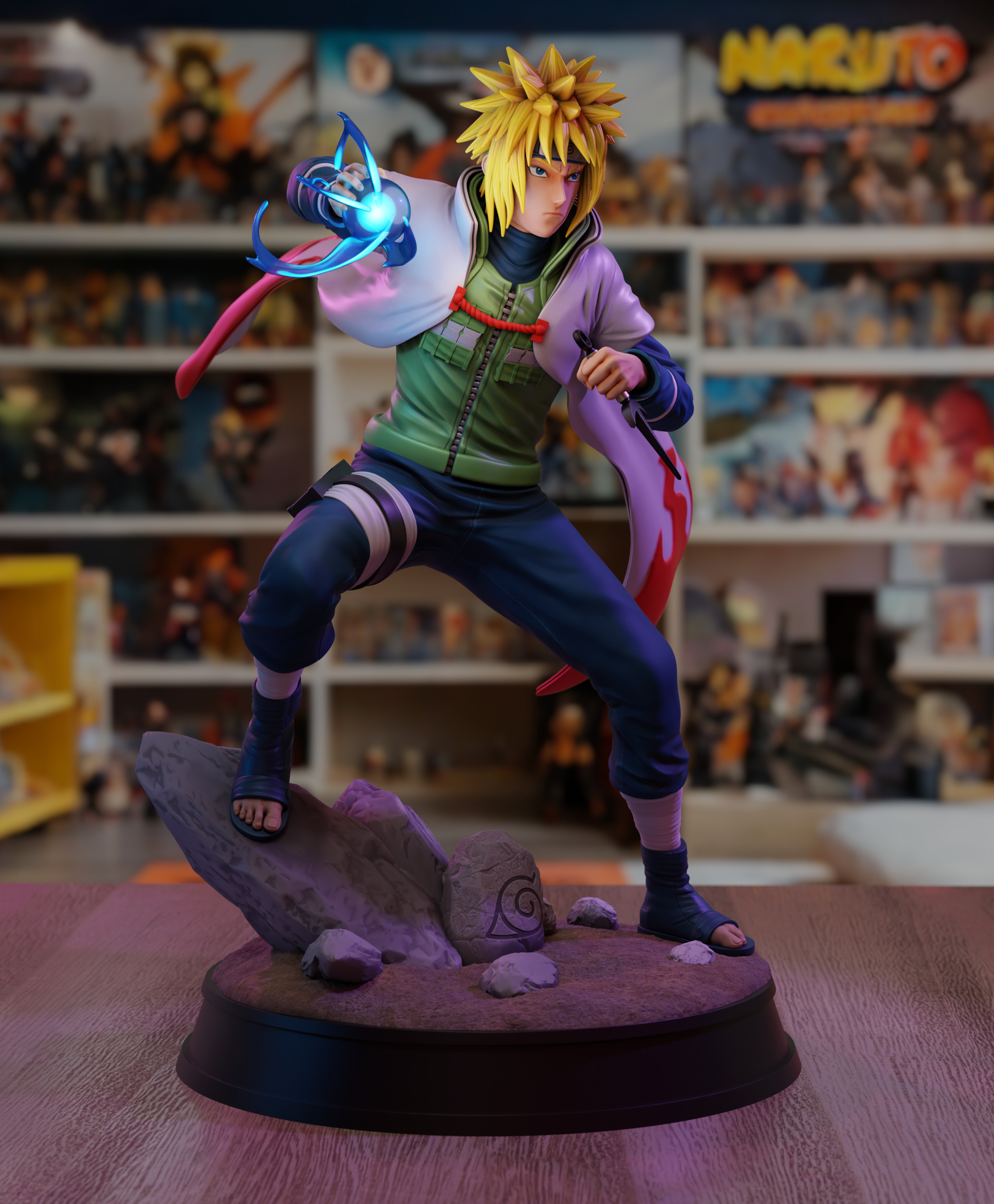 Minato from Naruto 3D print model_4