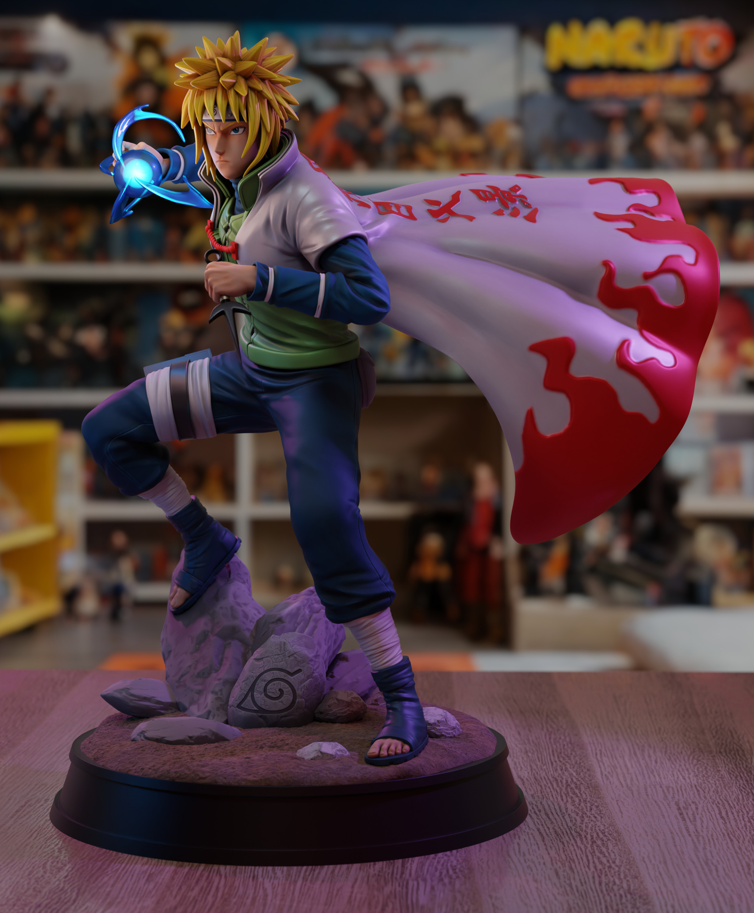 Minato from Naruto 3D print model_5