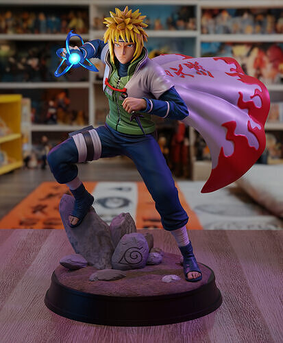 Minato from Naruto 3D print model