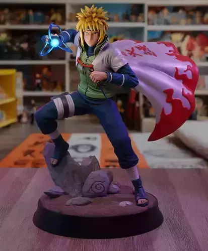 Minato from Naruto 3D print model