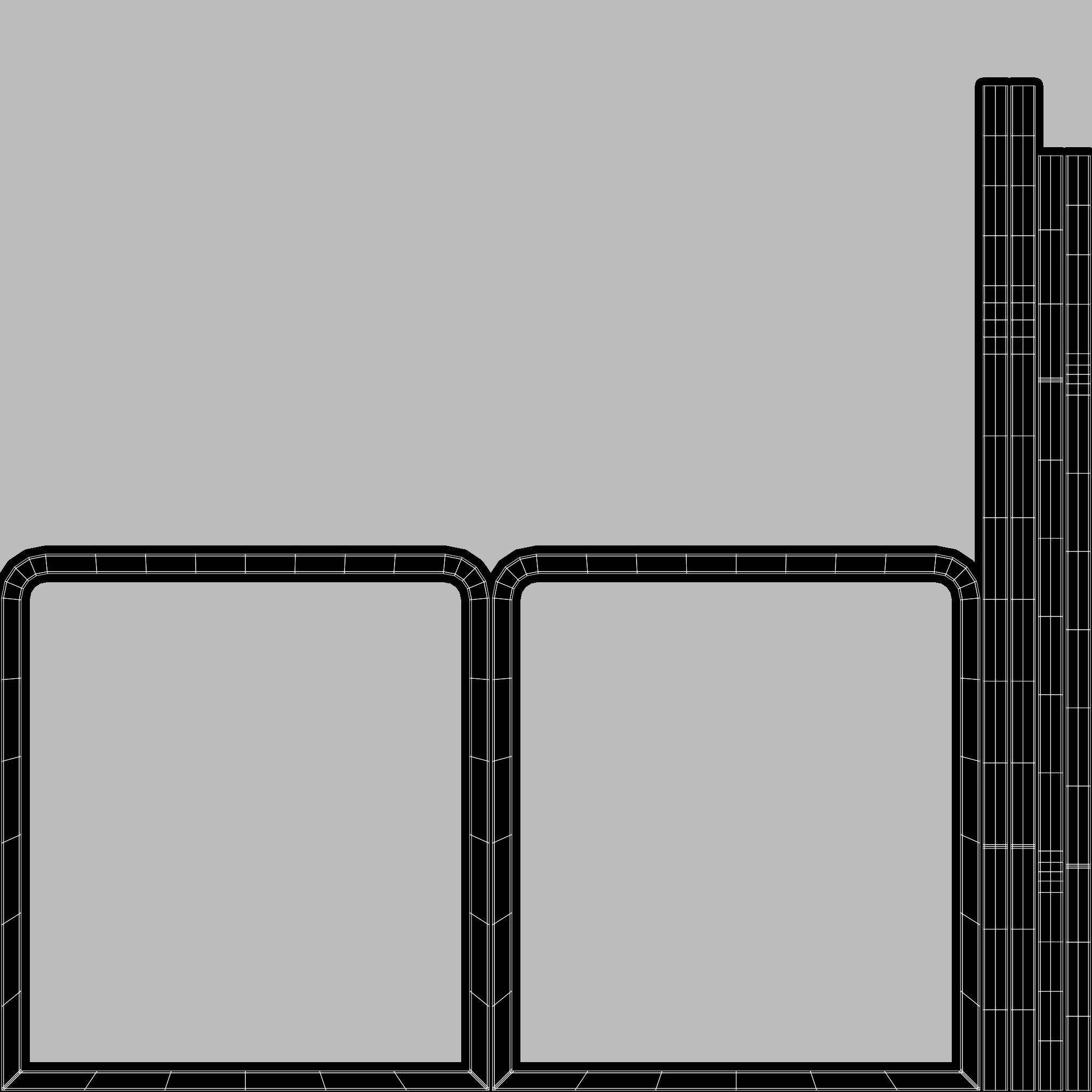 Study Desk 01 - Dark Wood 3D model_15