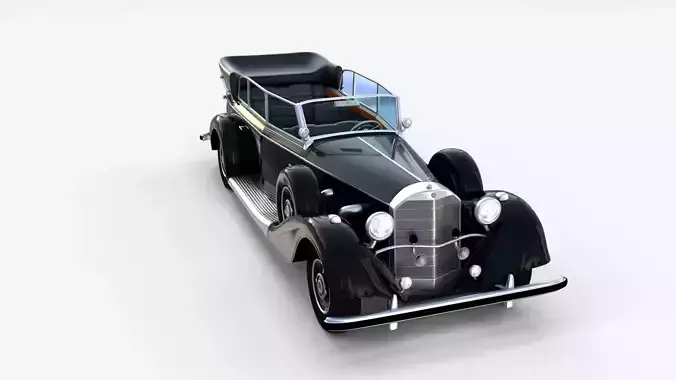 Mercedes 770K Staff Car rev