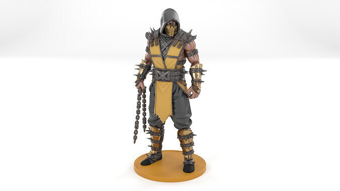 Scorpion The Vengeful Ninja 3D model