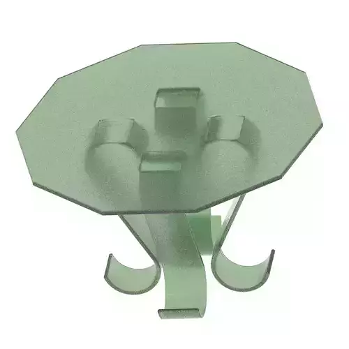 Premium Decagonal Table 3D print model