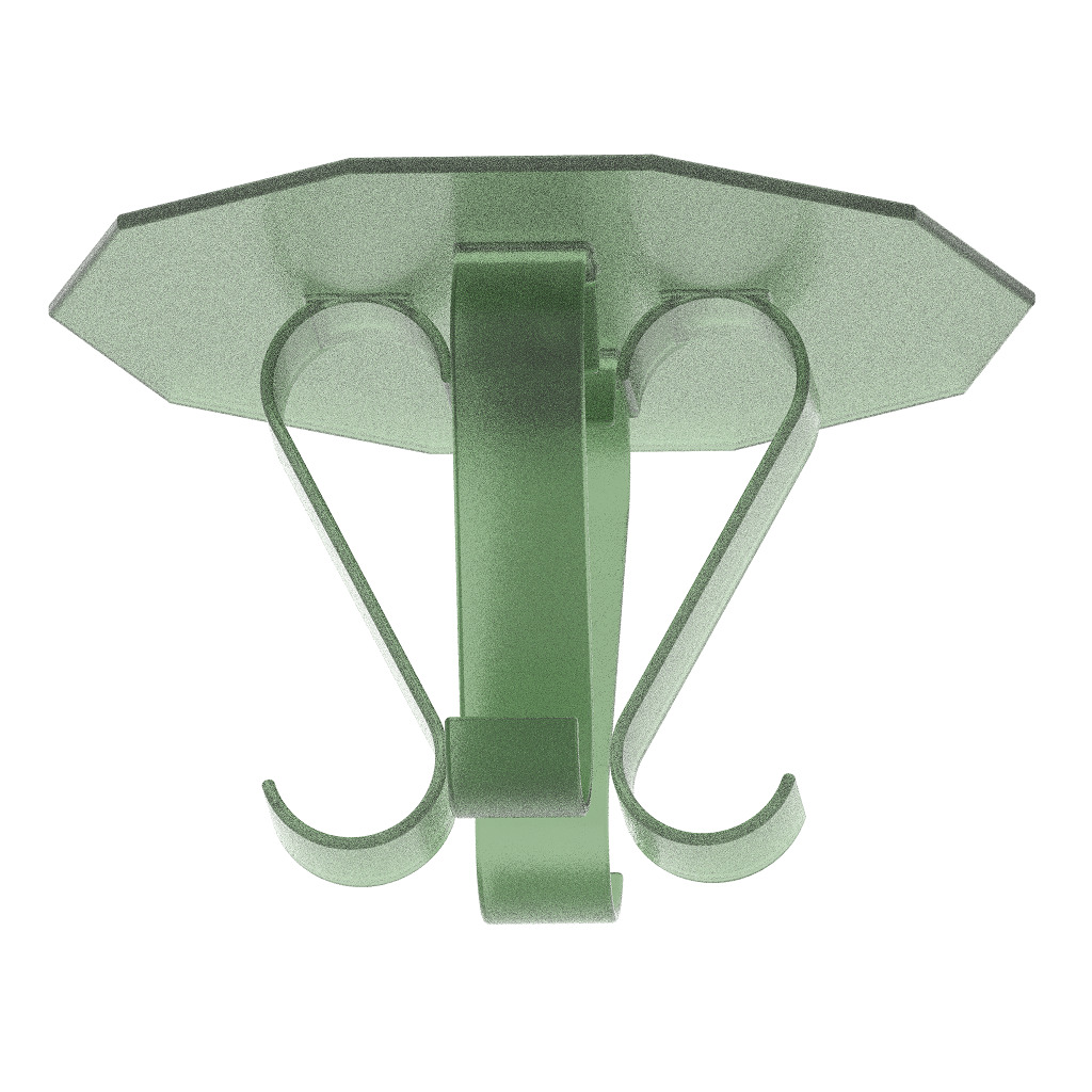 Premium Decagonal Table 3D print model_1