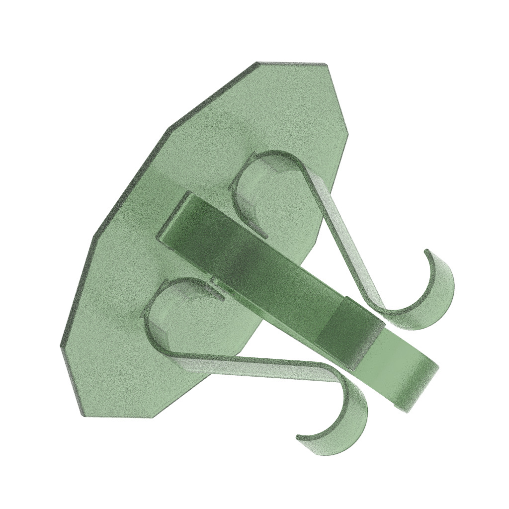 Premium Decagonal Table 3D print model_2