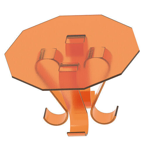 Premium Decagonal Table 3D print model