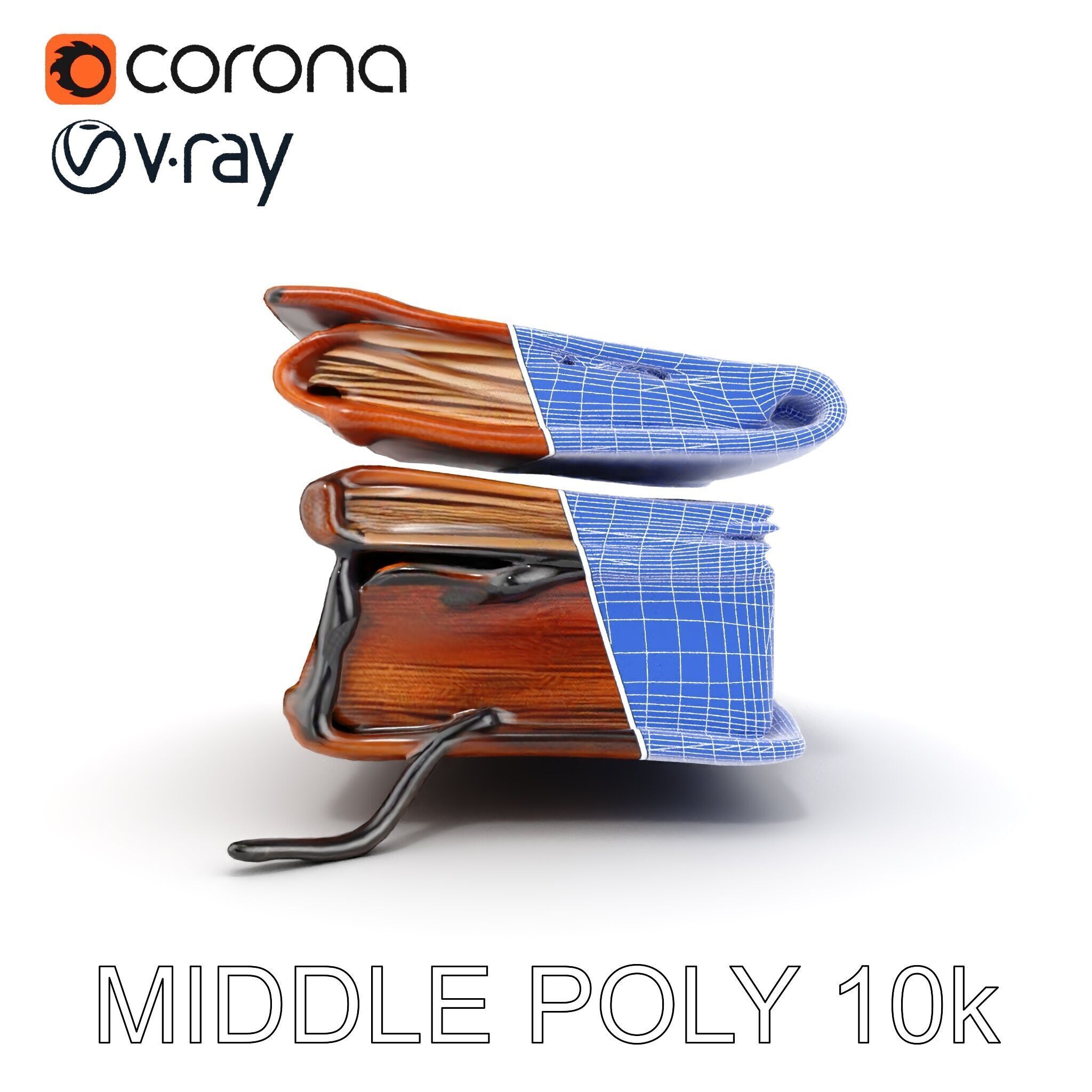 Ancient Spellbook D Model Pack Low-poly 3D model_23