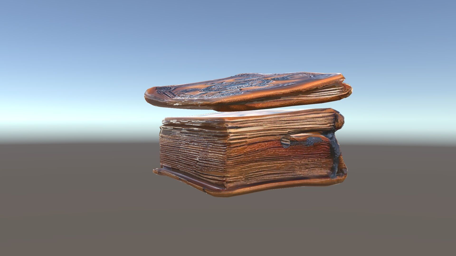 Ancient Spellbook D Model Pack Low-poly 3D model_35