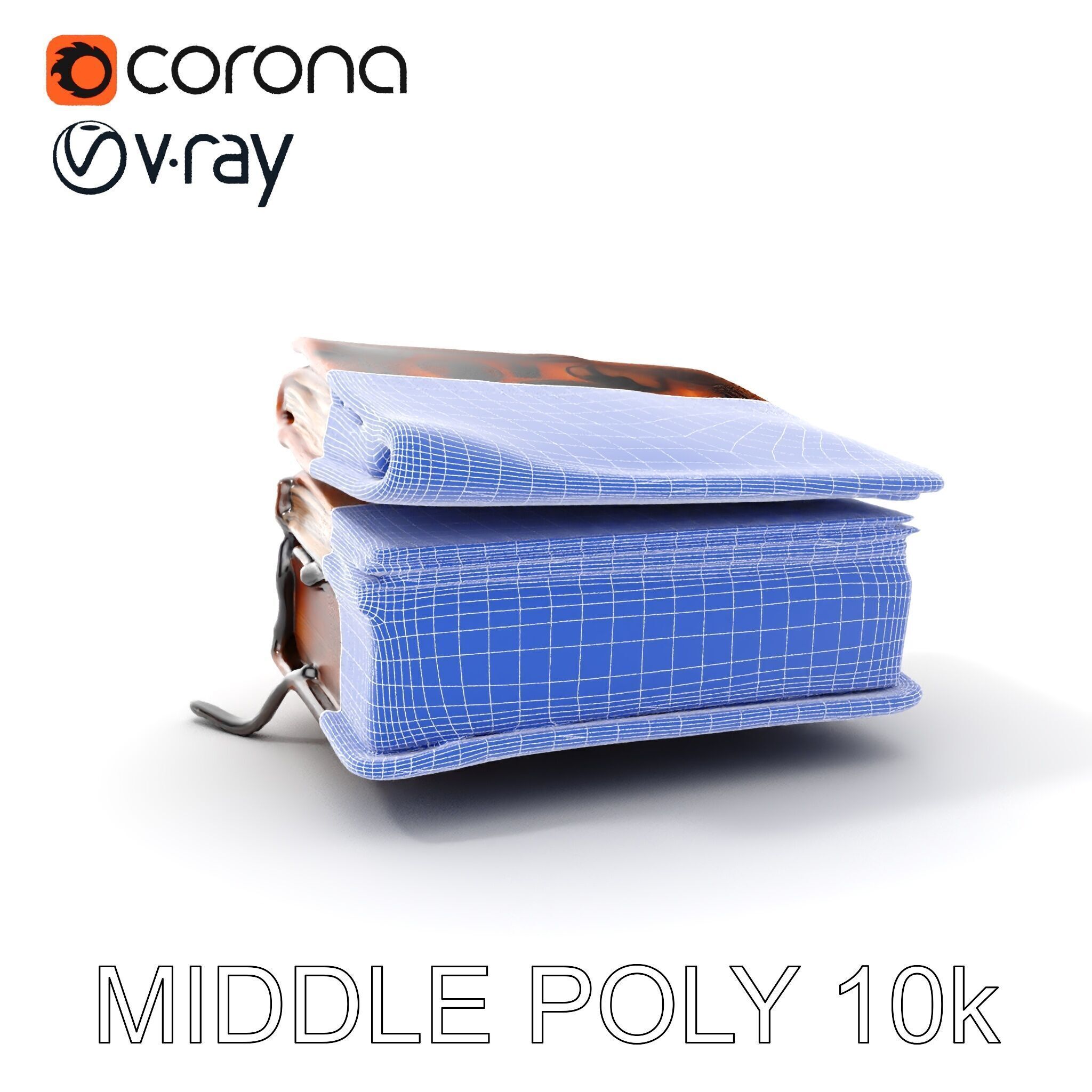 Ancient Spellbook D Model Pack Low-poly 3D model_25