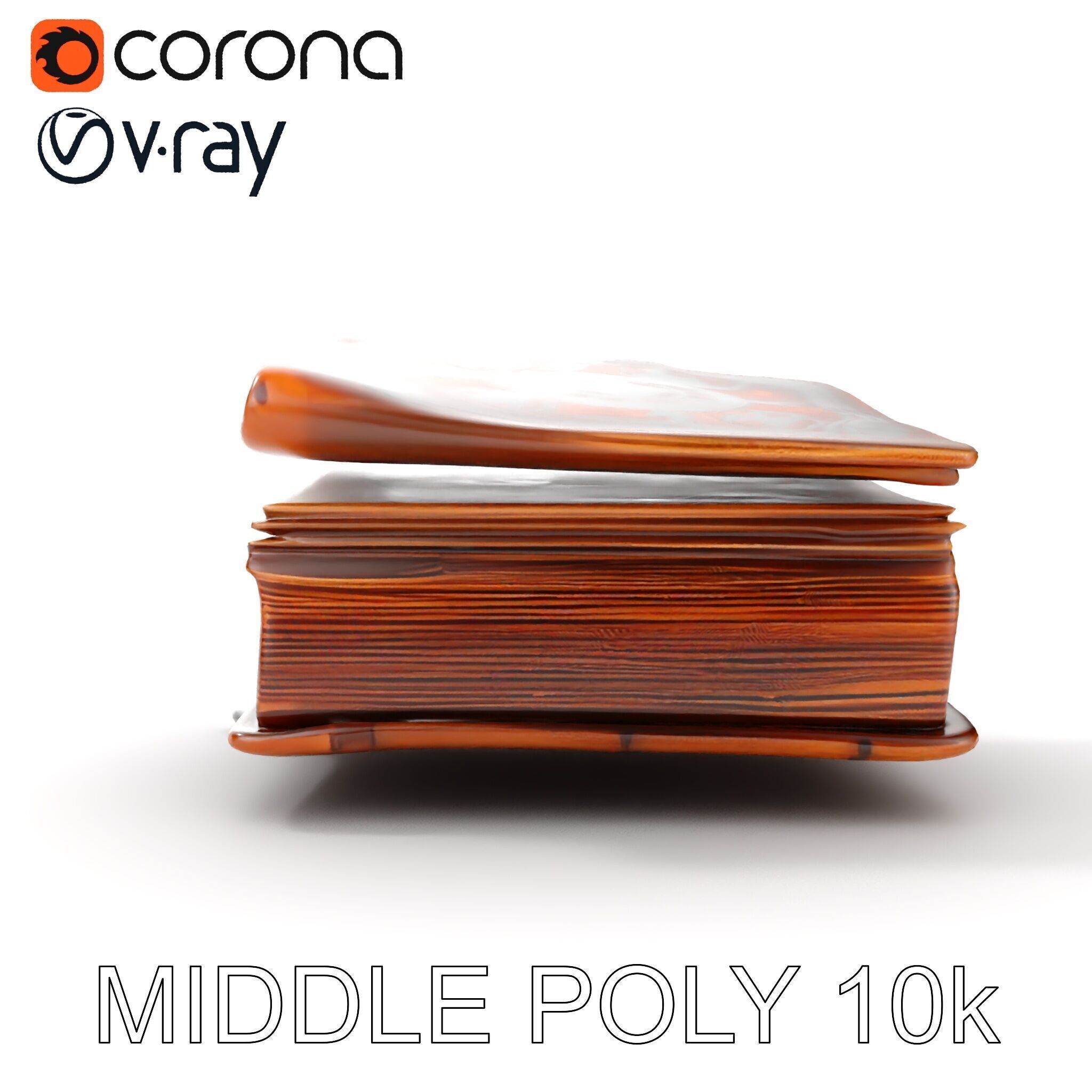 Ancient Spellbook D Model Pack Low-poly 3D model_18