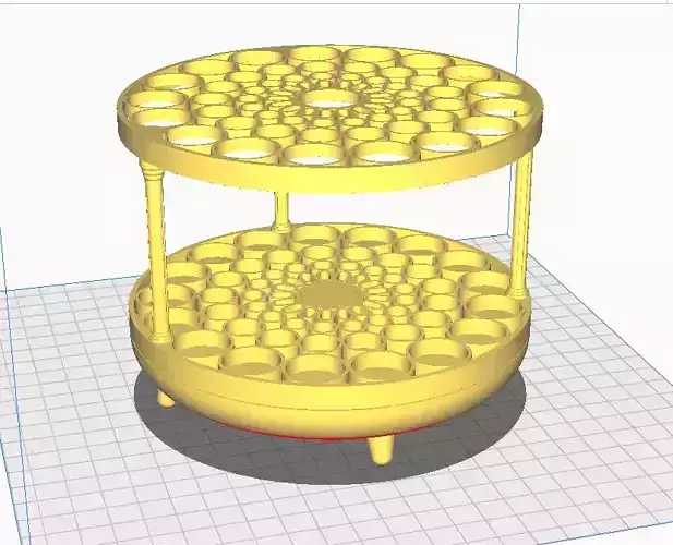 Pencil Box 3D Printer Digital Model Simple Desk Organizer STL 3D print model