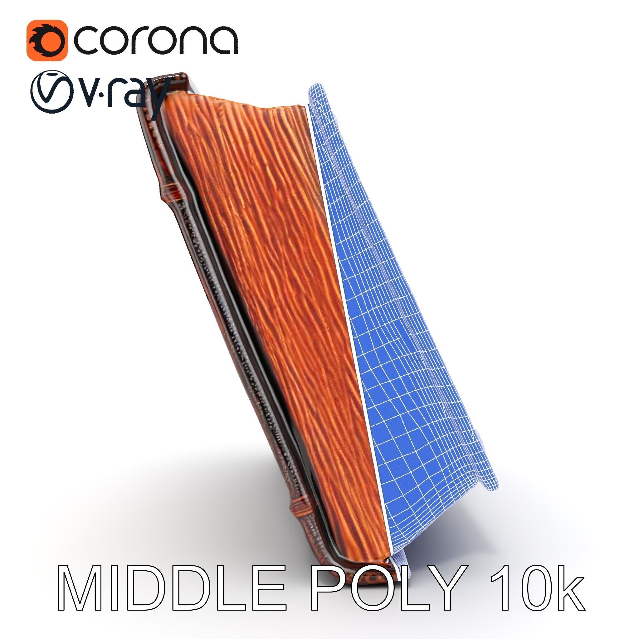 Ancient Grimoire D Model Pack Low-poly 3D model_25