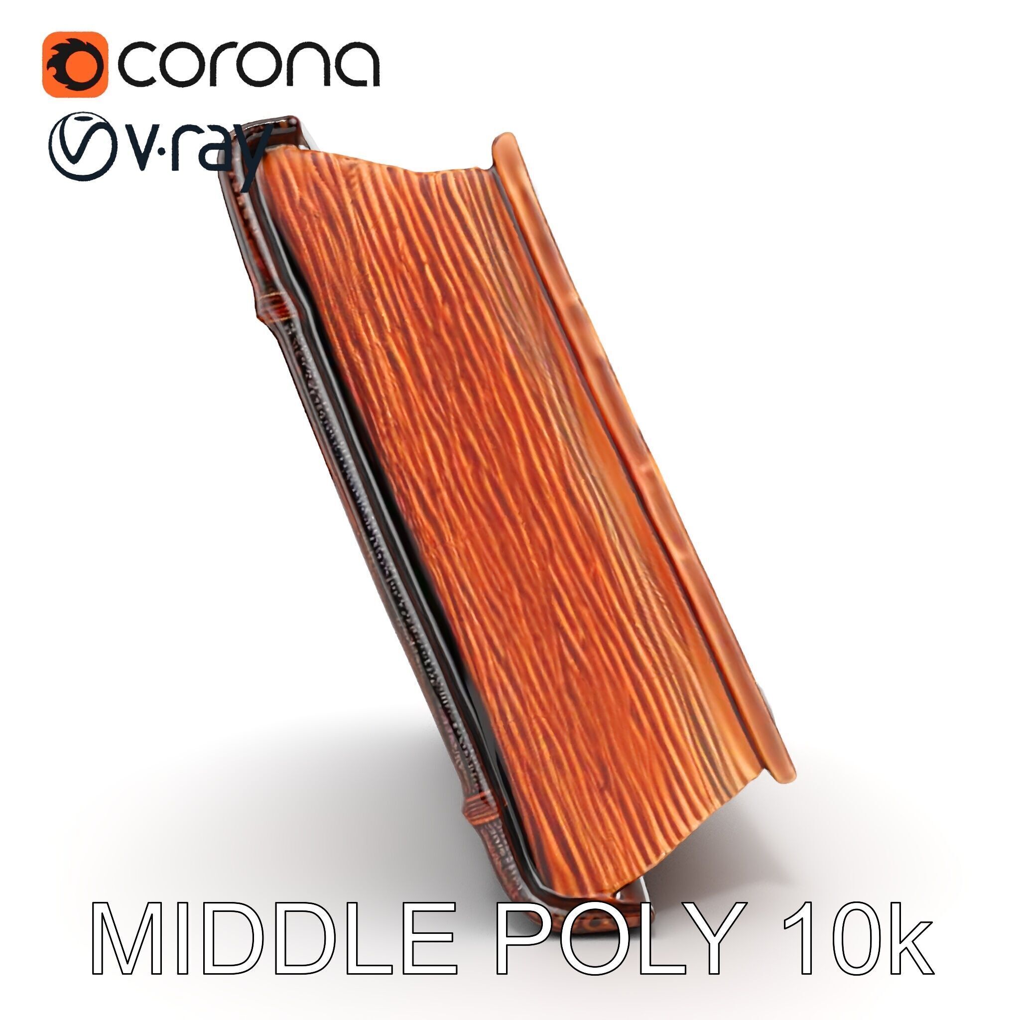 Ancient Grimoire D Model Pack Low-poly 3D model_14