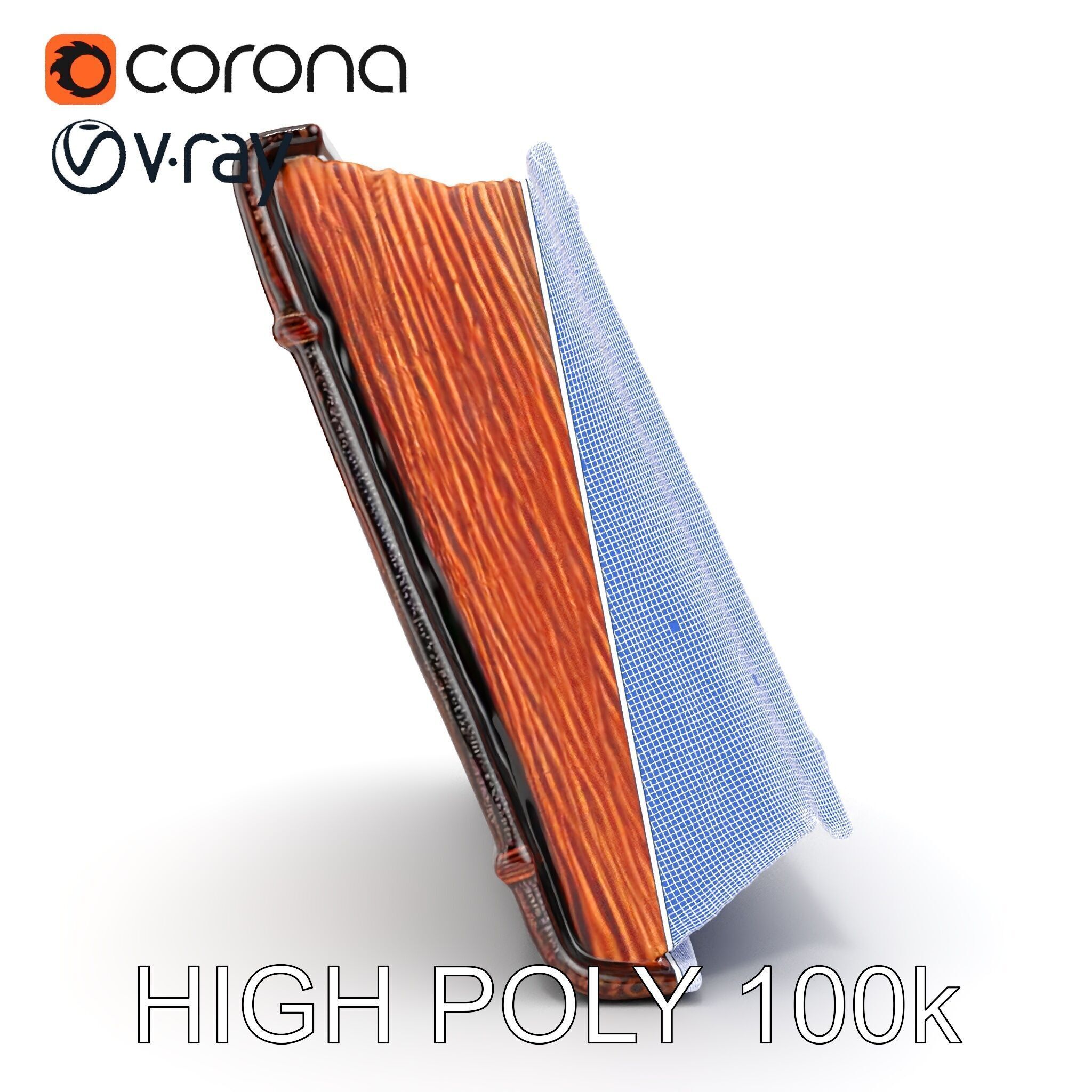 Ancient Grimoire D Model Pack Low-poly 3D model_36