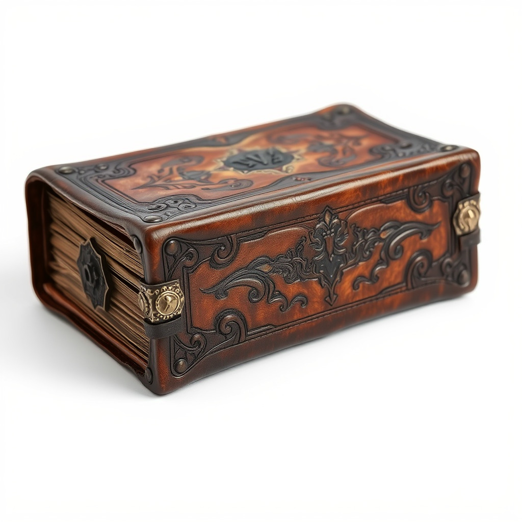 Ornate Antique Book Model Pack for Interactive Environments Low-poly 3D model_2