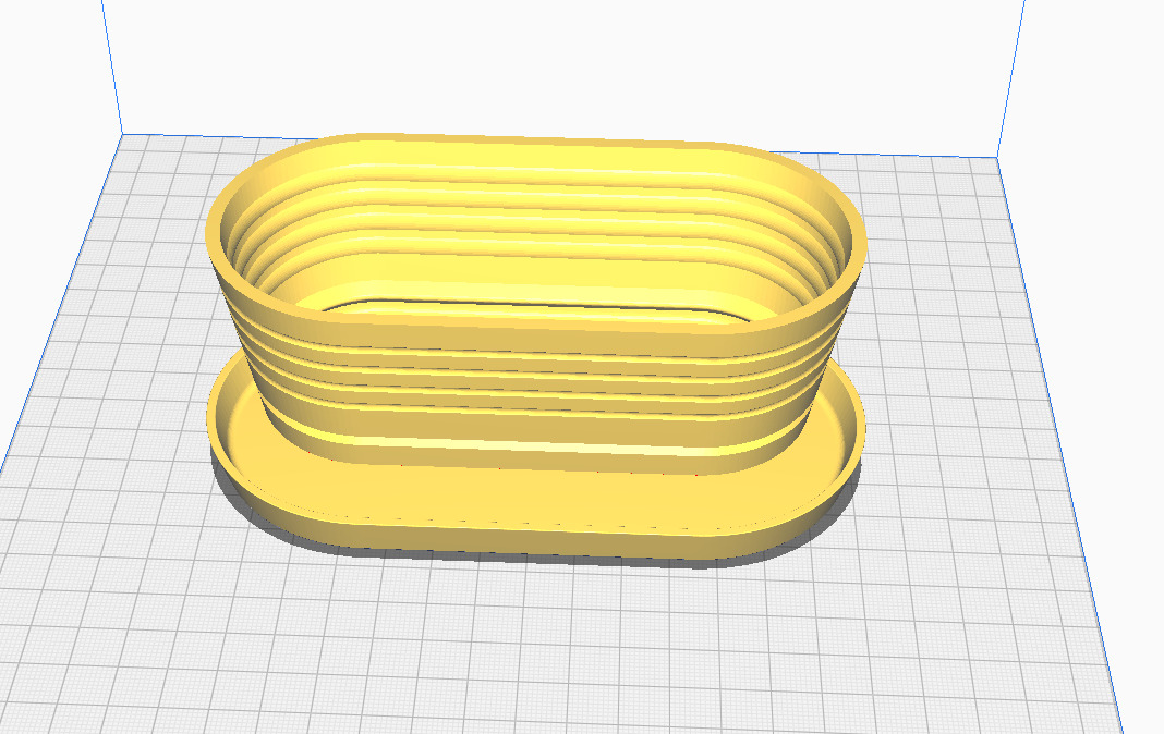 Elegant Planter Pot 3D Printer Digital Model Stylish Design 3D print model_2